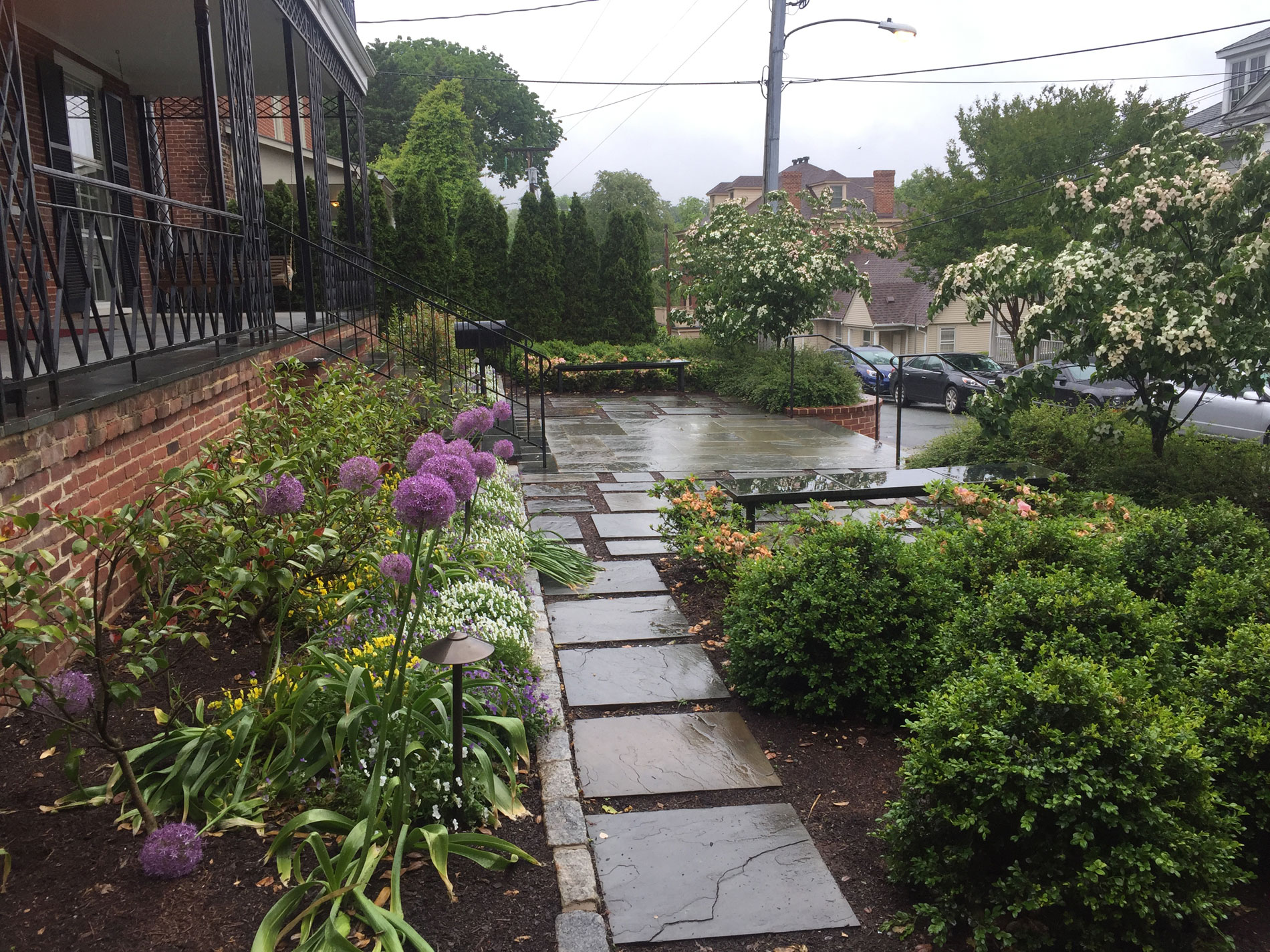 Front Garden, Charlottesville, Virginia