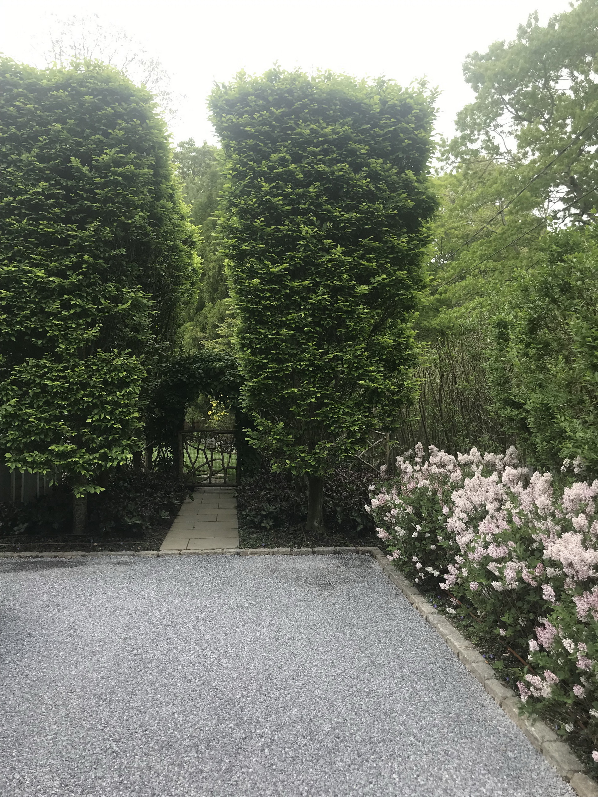 Garden in Wainscott, New York